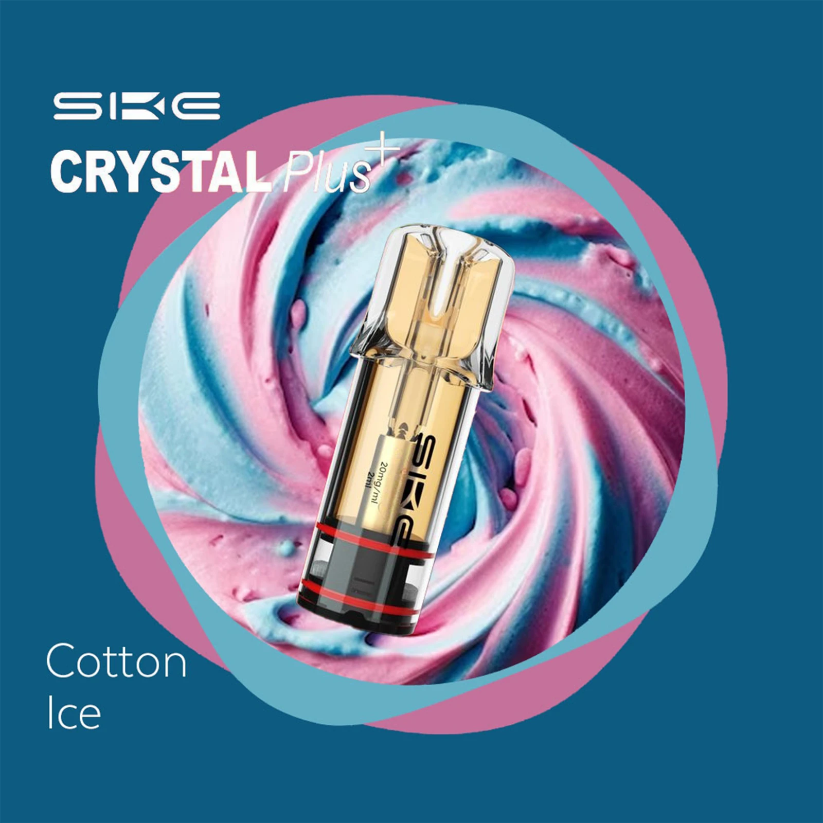 SKE Crystal PLUS Prefilled Pods - Cotton Ice | Neue Sorten kaufen