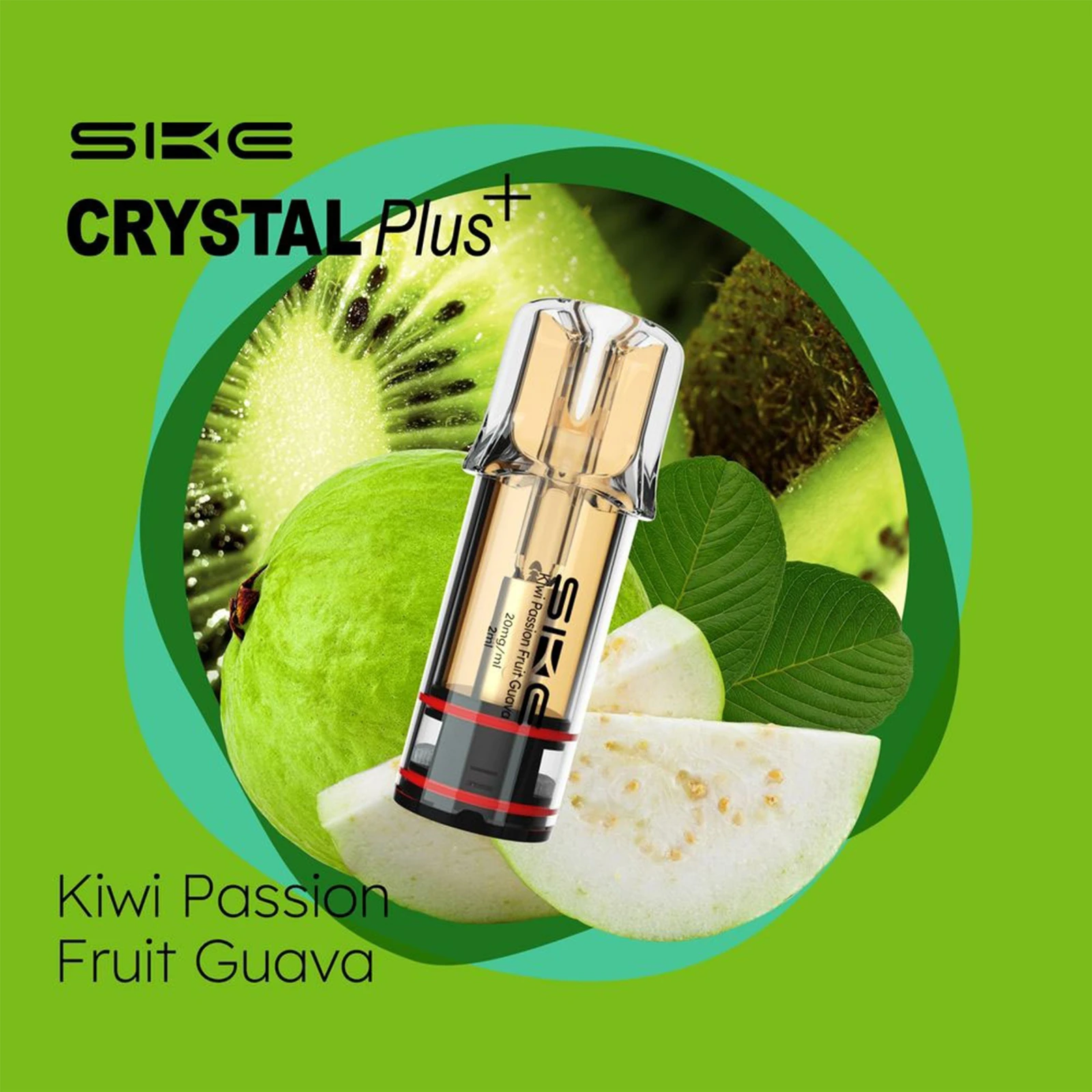 SKE Crystal PLUS Prefilled Pods - Kiwi Passionfruit Guava kaufen