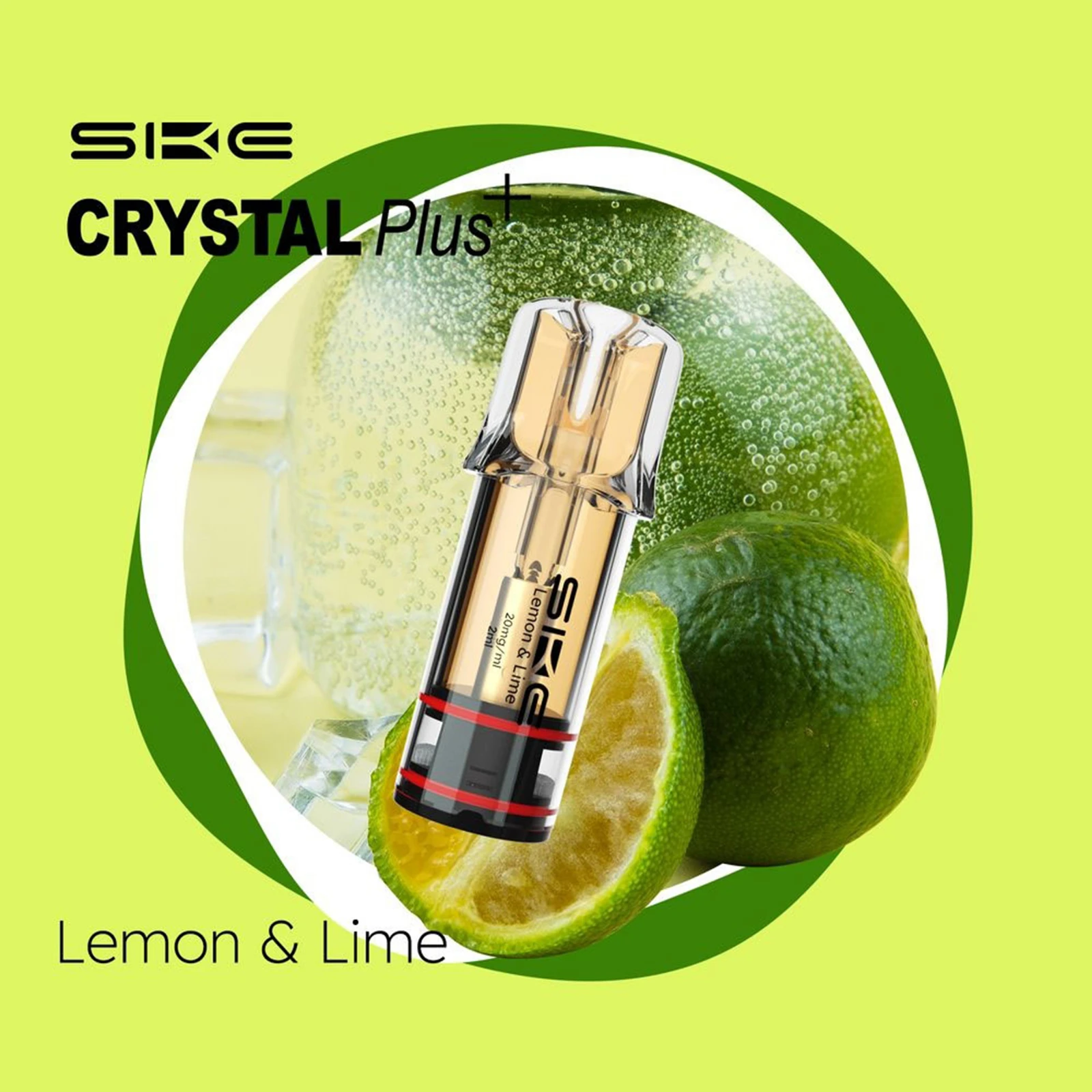 SKE Crystal PLUS Prefilled Pods - Lemon & Lime | Neue Sorten kaufen