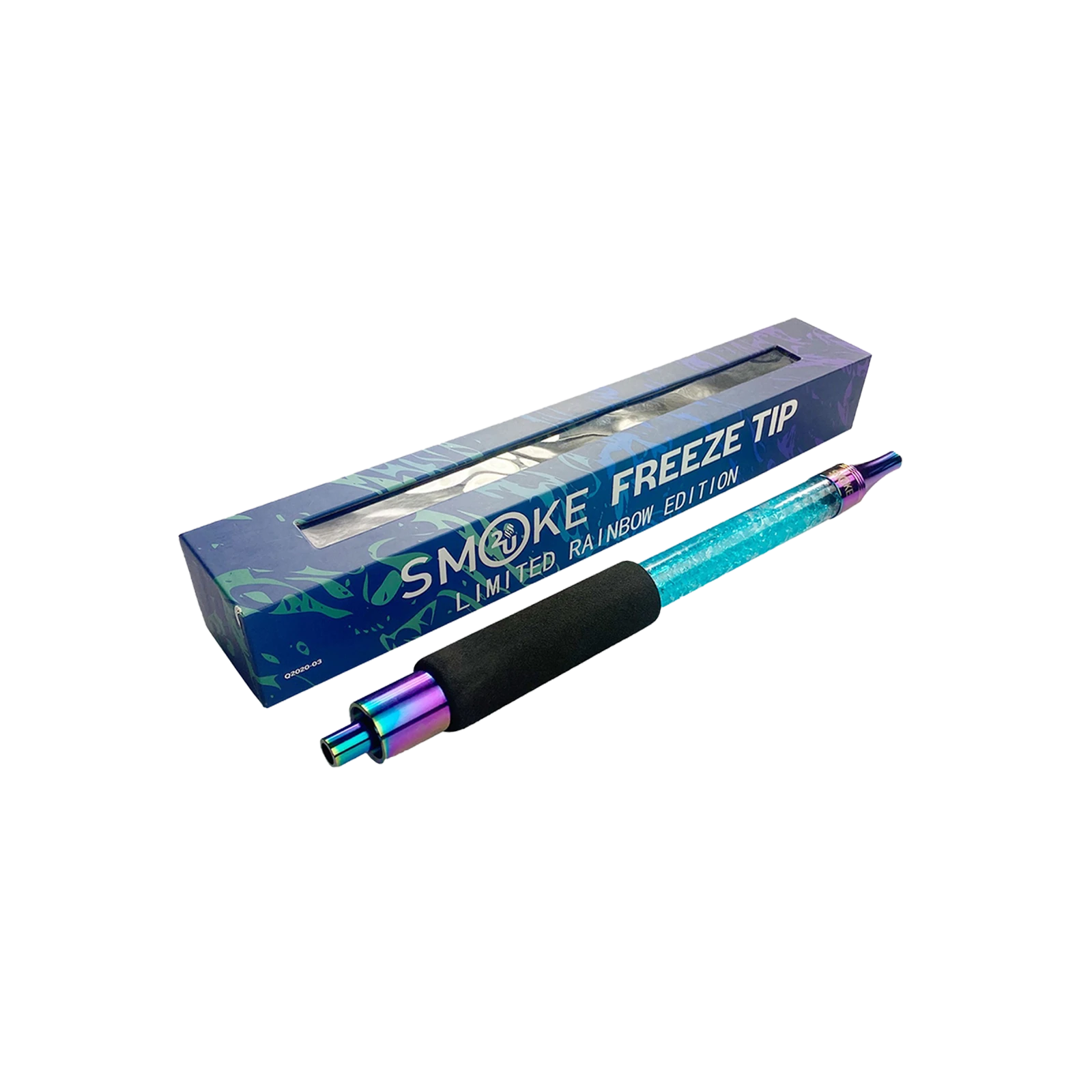 Smoke2U - Freeze Tip Blue - Rainbow - Shisha Cooling Mundstück