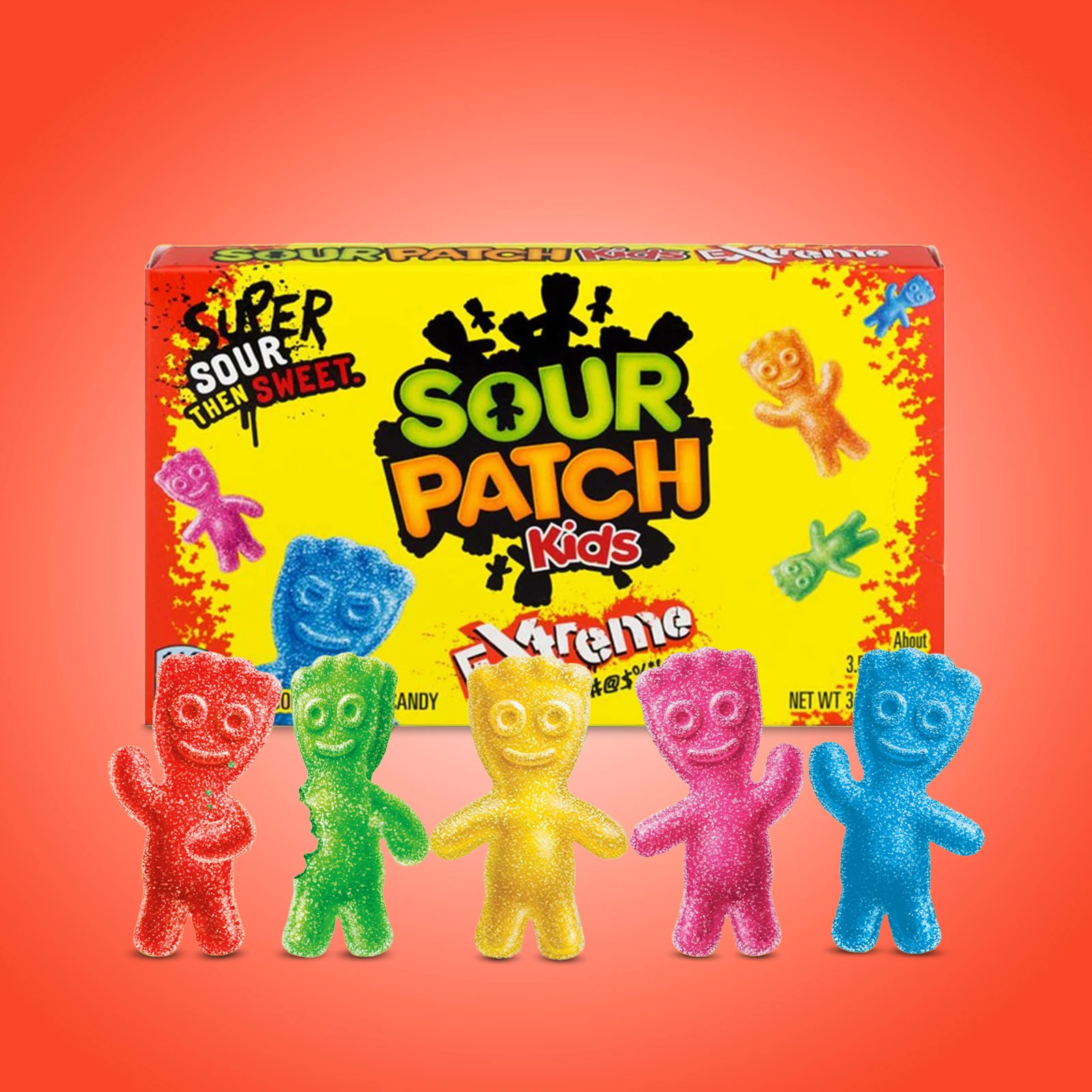 Sour Patch Kids Extreme 99 g | Amerikanische Süßigkeiten bestellen - 1