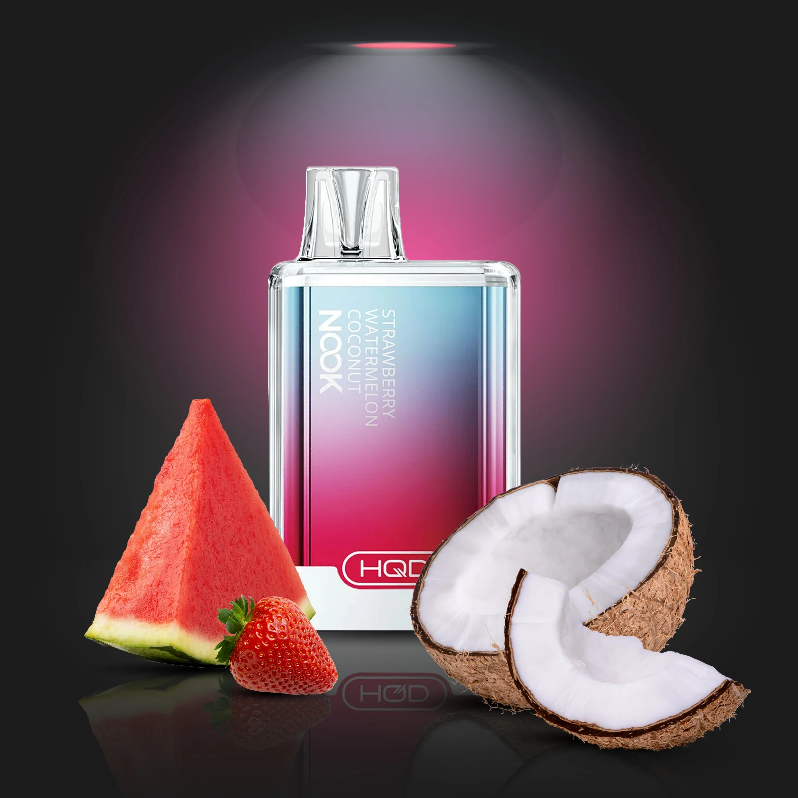 HQD Nook - Vapestick - Strawberry Watermelon Coconut - Hookain Onlineshop 1