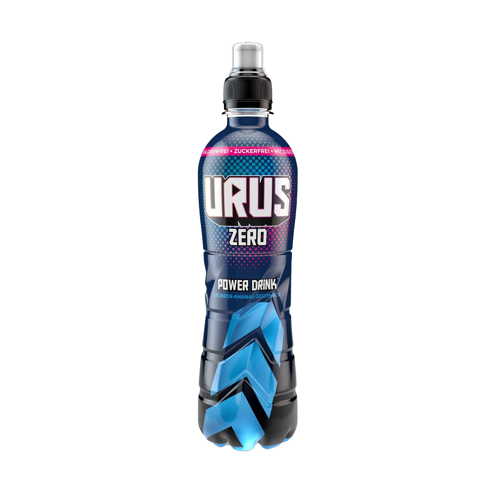 Urus - Power Drink - Erdbeer und Ananas - Zero - 500 ml