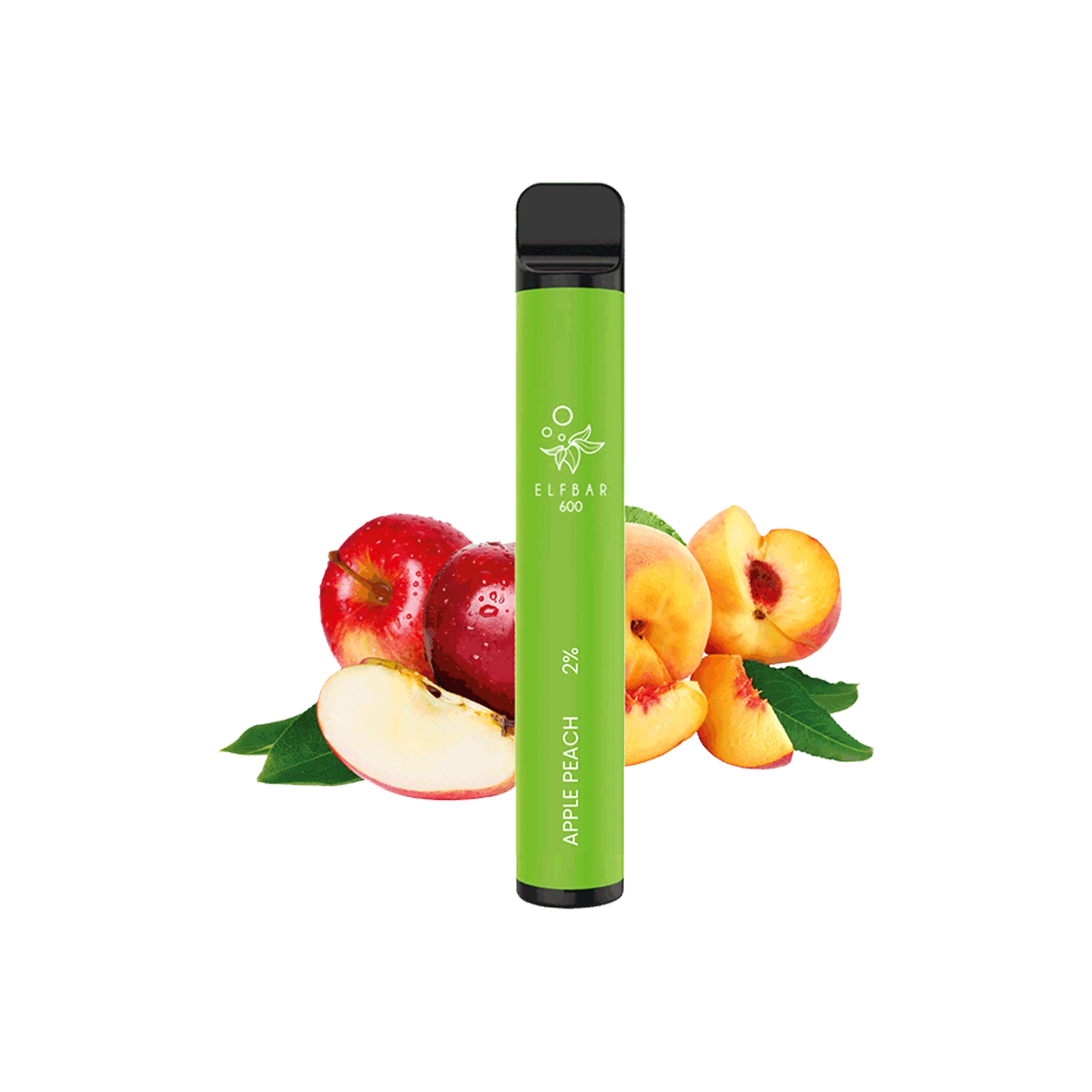 Elf Bar 600 - Apple Peach - E-Zigarette - Vape Stick - 20 mg