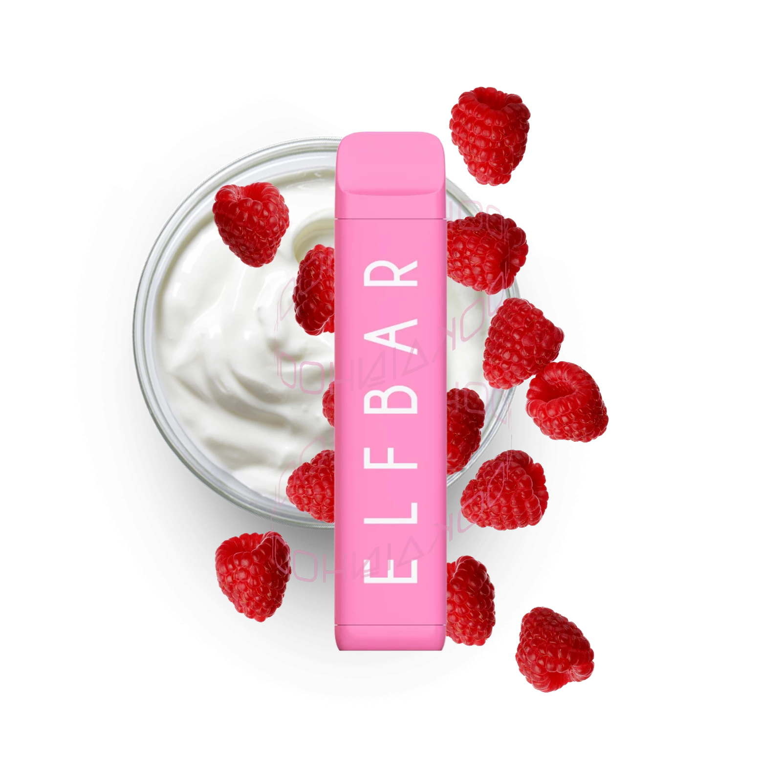 Elf Bar NC600 - Raspberry Joghurt - Vapestick - 20 mg