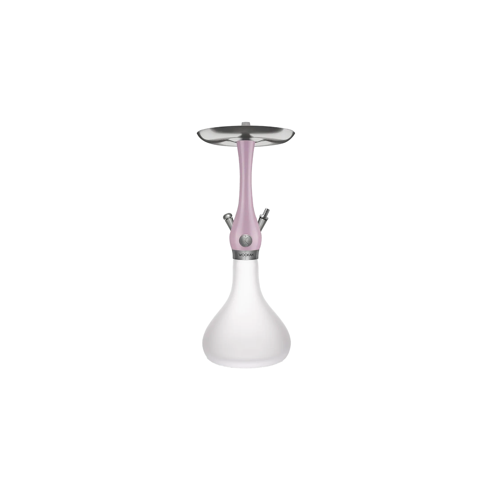 WOOKAH Mini Shisha Set – Mauve Body & Misty Smooth Vase – Exklusives Bundle