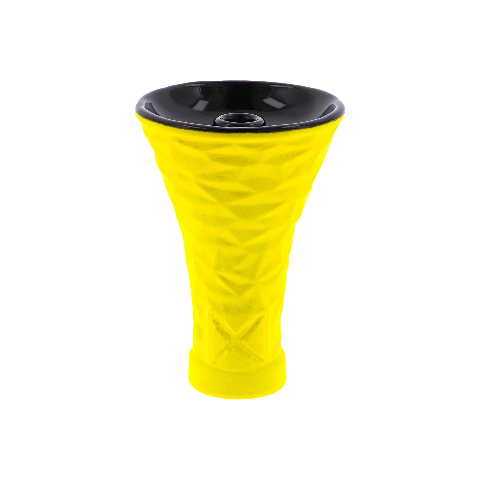 X-Schischa x Werkbund - Phunnel - Polygon - Yellow White | Alle neuen Farben der Low Capacity Bowl Köpfe günstig online kaufen - Hookain Shisha-Onlineshop