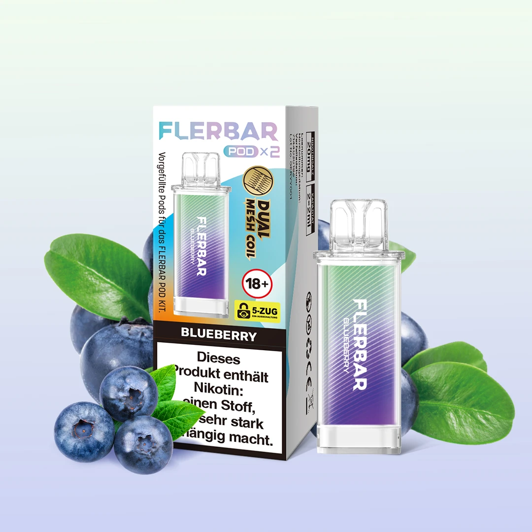 Flerbar Prefilled Pod Blueberry 20 mg | Günstig online 1