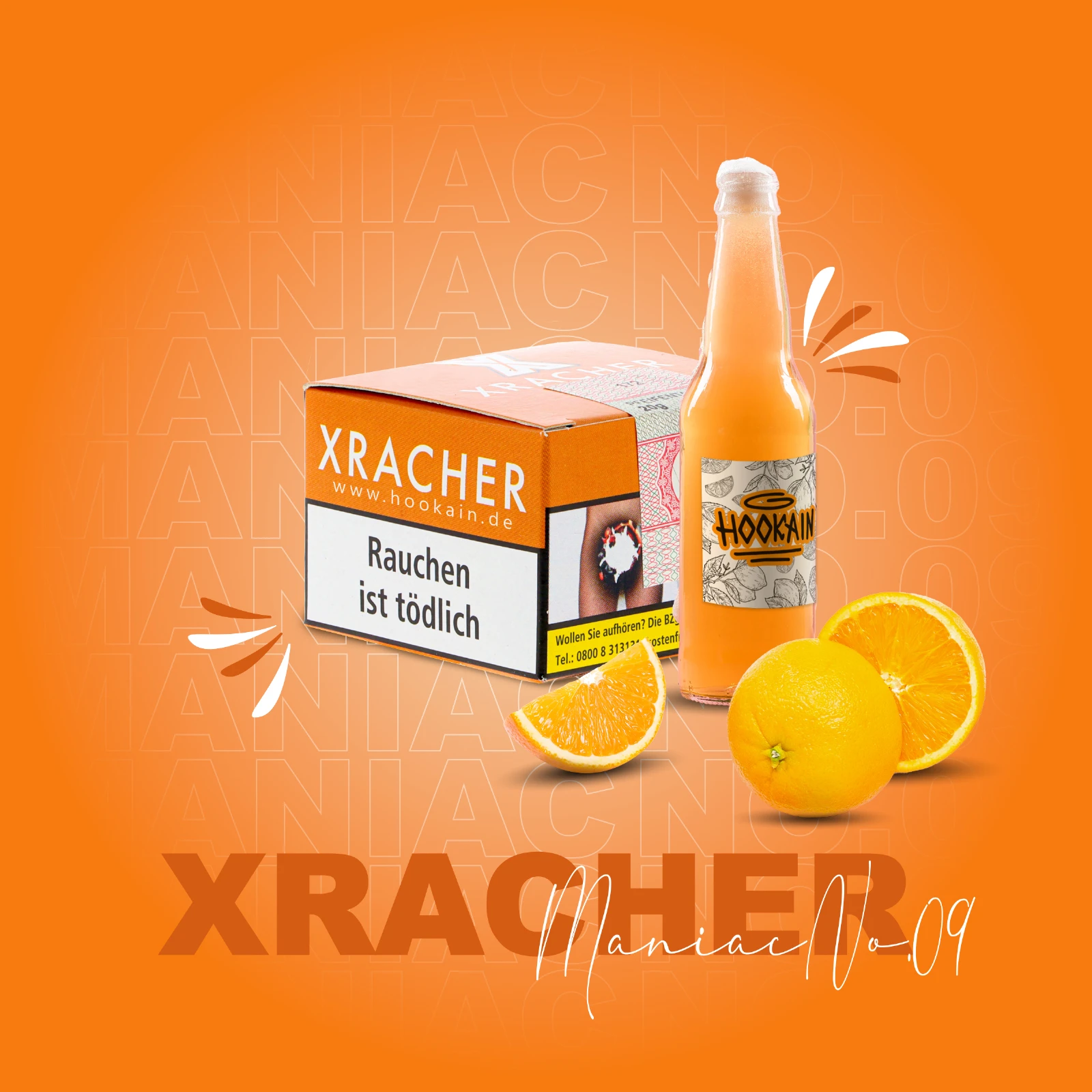 XRacher - Maniac No. 9 - 20 g | XRacher Tobacco alle neuen Sorten kaufen 1