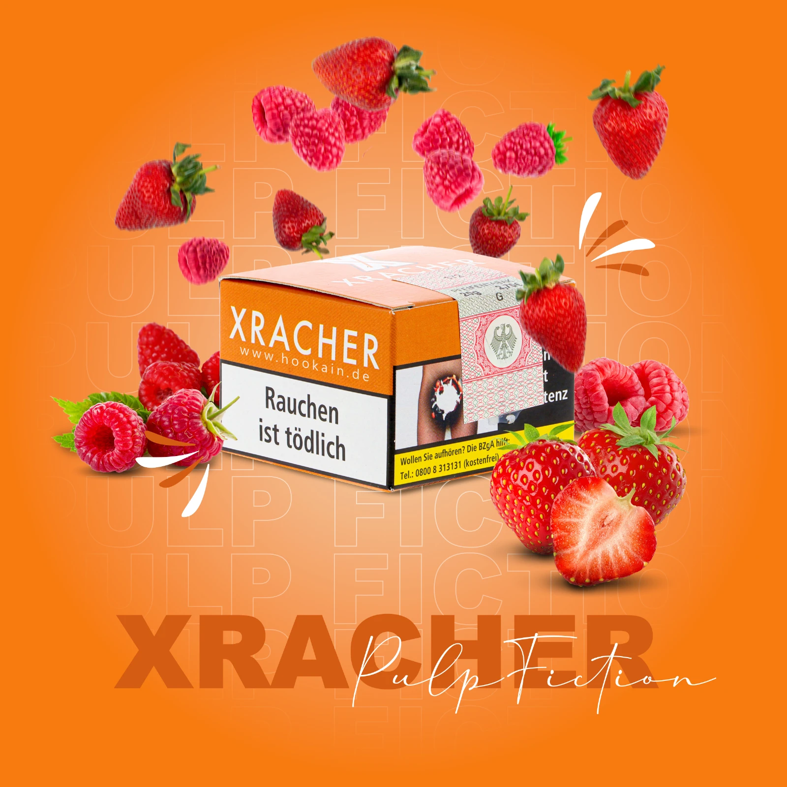 XRacher - Pulp Fiction - 20 g | XRacher Tobacco alle neuen Sorten kaufen 1